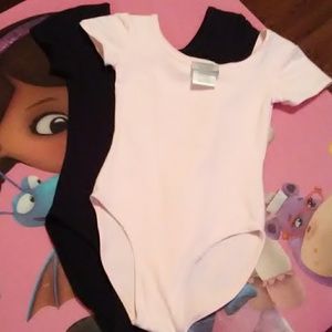 Girls leotards with shoes